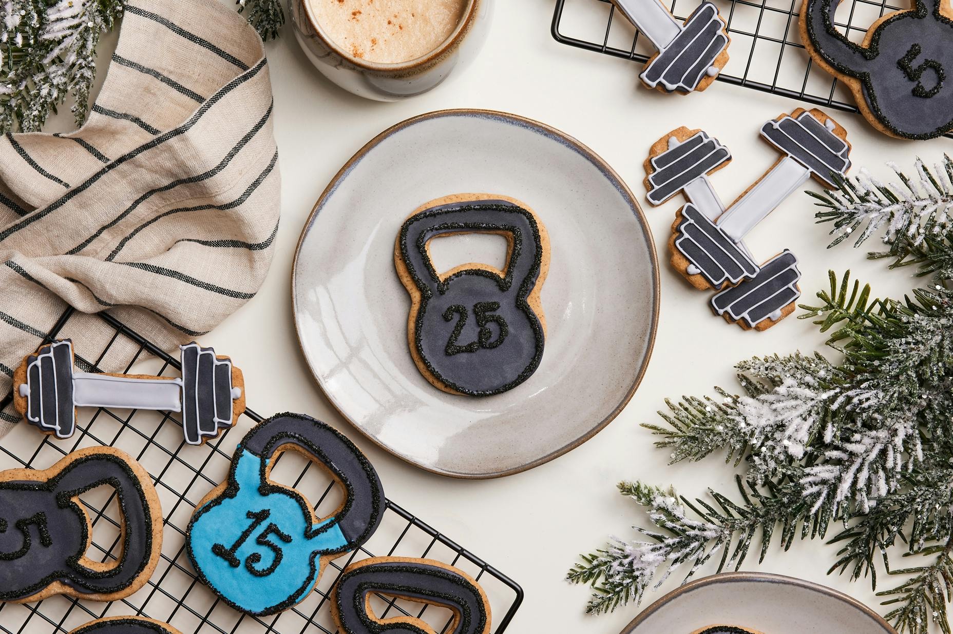 Casein Protein Gingerbread Cookies