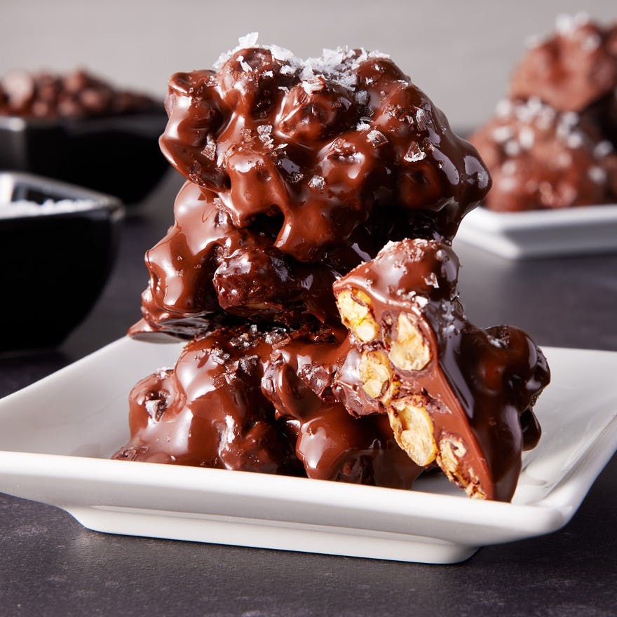 Choco Chickpea Clusters