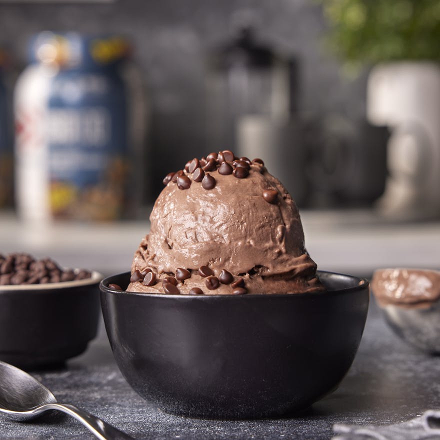 Cocoa Pebbles Protein Ice Cream