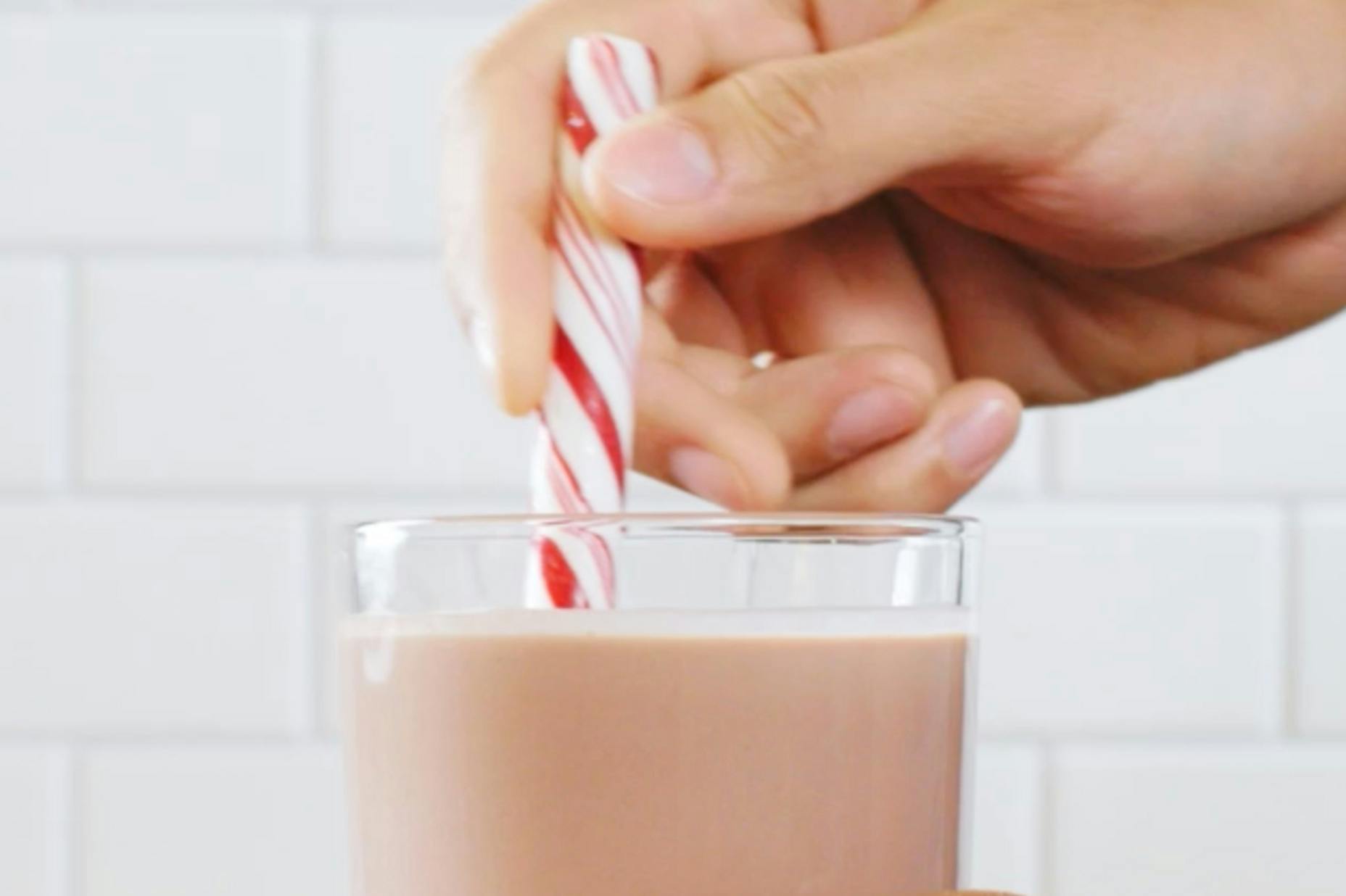 Iced Chocolate Peppermint Casein Shake