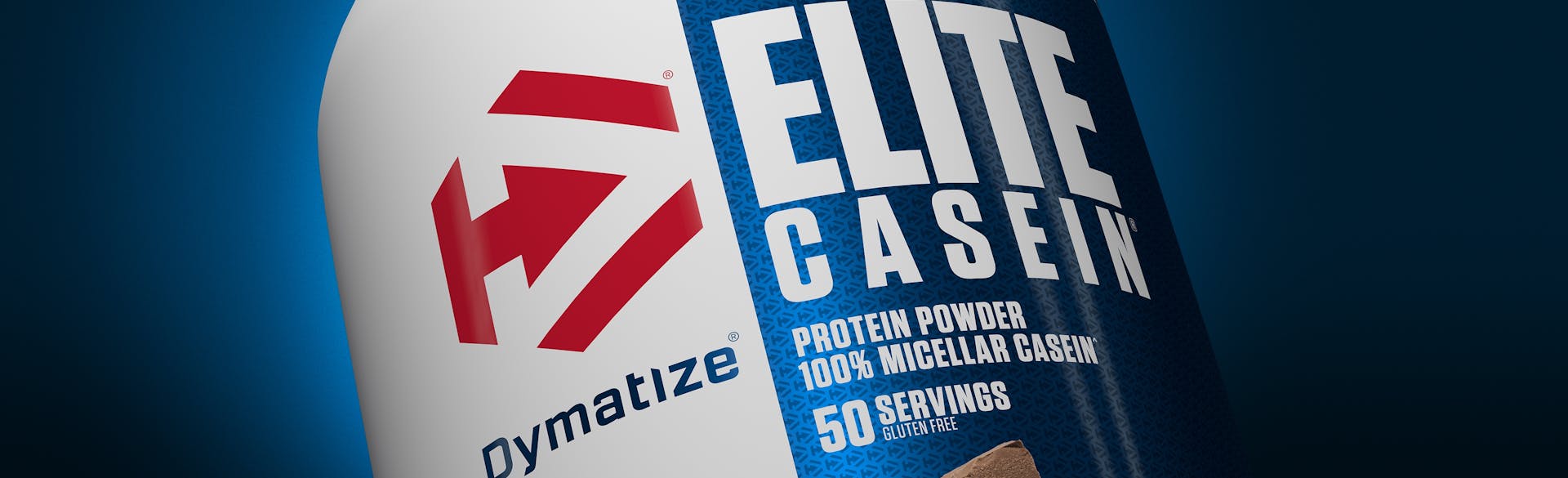 A single tub of Dymatize Elite Casein.