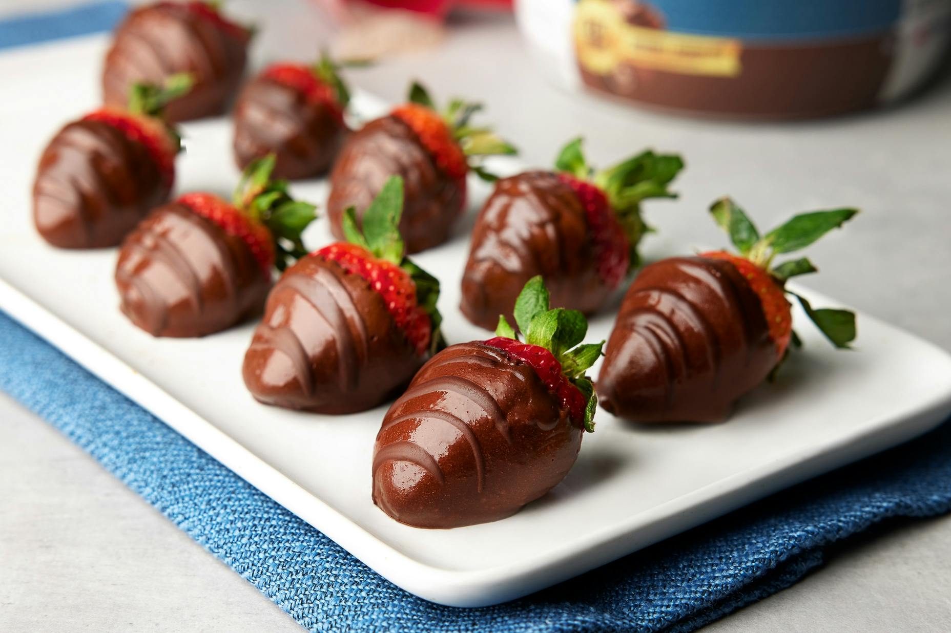 Protein Chocolate Covered Strawberries